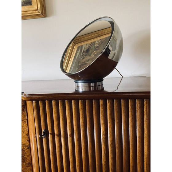 Image 1 of Vintage mirror spherical table Lamp, Italy 1970s