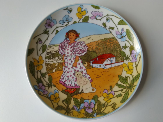 Image 1 of Villeroy & Boch wandbord Enfants du monde No 7