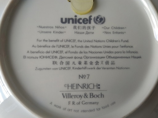 Villeroy & Boch wandbord Children of the World No 7