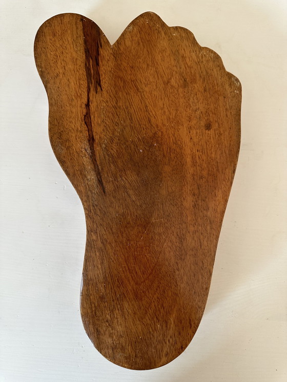 Image 1 of 70s wooden bowl base