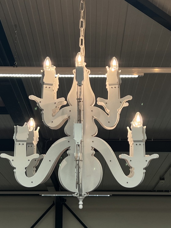 Image 1 of Brand van Egmond Nightwatch Chandelier white