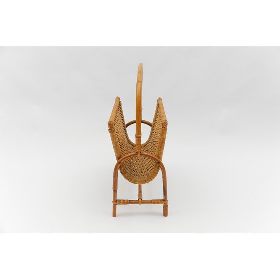 Image 1 of Portariviste vintage in rattan, Italia 1960