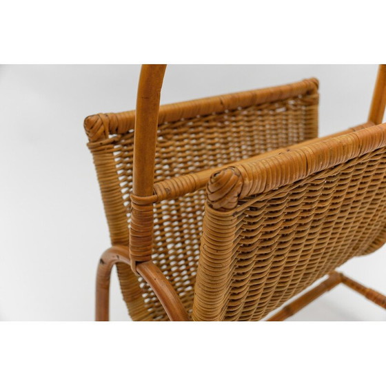 Image 1 of Portariviste vintage in rattan, Italia 1960