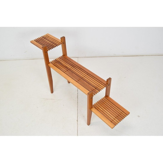 Image 1 of Vintage wooden planter, Czechoslovakia 1960s