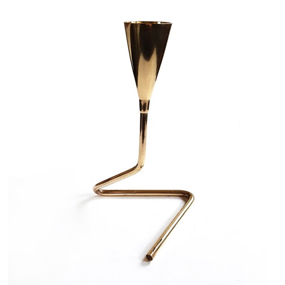 Image 1 of Brass Candleholder by Carl Auböck for Werkstätte Carl Auböck, 1950s