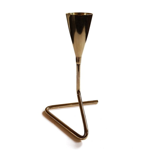 Brass Candleholder by Carl Auböck for Werkstätte Carl Auböck, 1950s