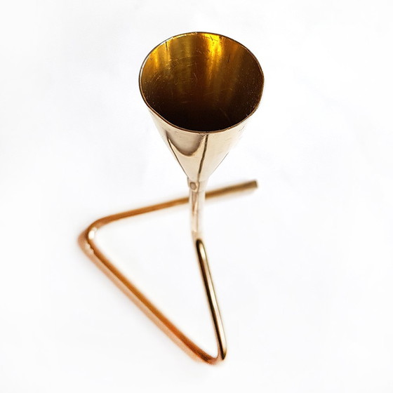 Image 1 of Brass Candleholder by Carl Auböck for Werkstätte Carl Auböck, 1950s