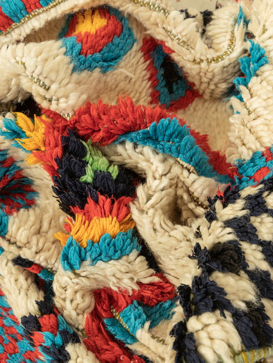 Image 1 of  Vintage Azilal, tapis berbère, 123 X 295