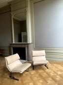 2 x Saporiti Italia, chaise Onda, Giovanni Offredi