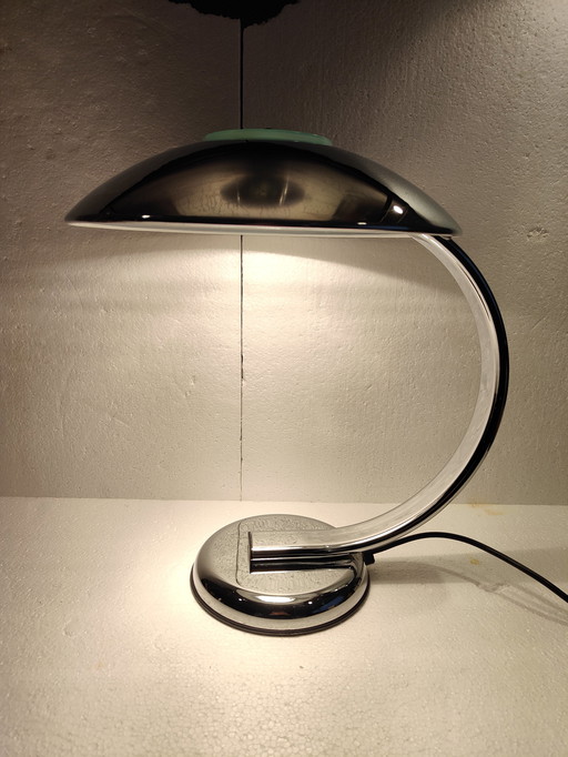 Vintage chrome table lamp