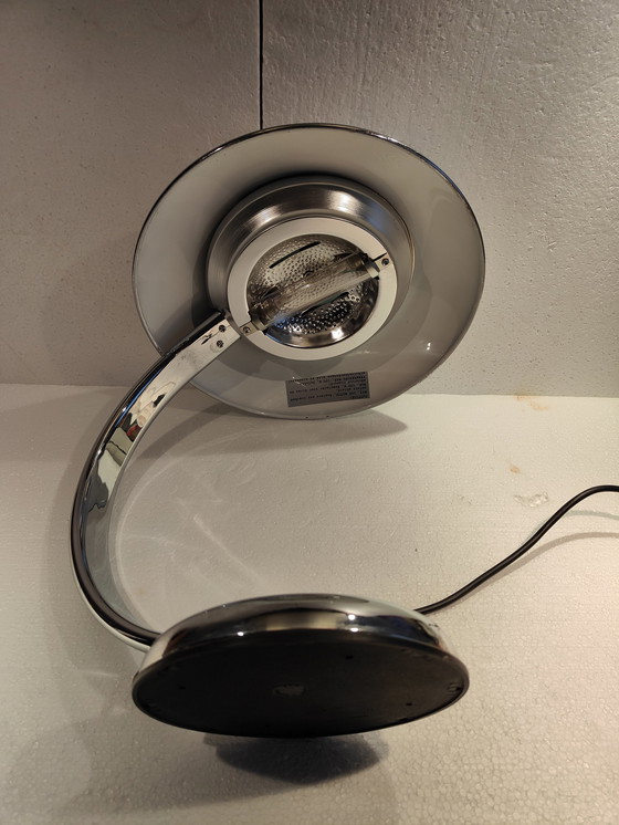 Image 1 of Lampe de table vintage chromée