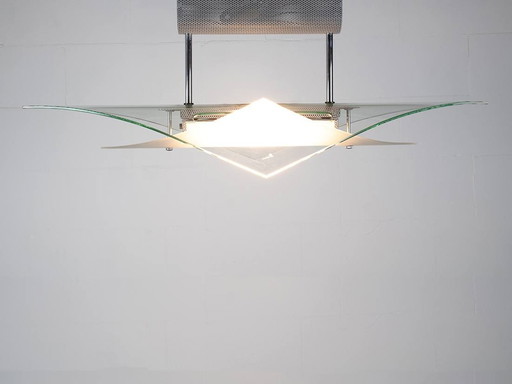 Sothis Italia Ceiling Lamp Vintage 1980s Murano glass 