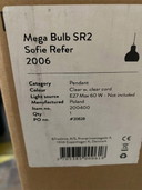 Lampe suspendue à méga ampoule SR2 - &Tradition