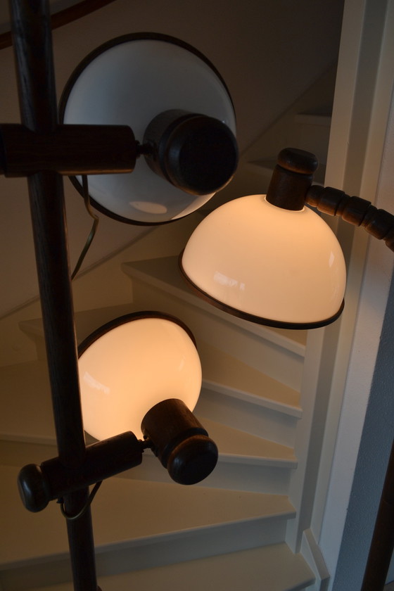 Image 1 of 2x Lampe à pied vintage Steinhauer lampe champignon