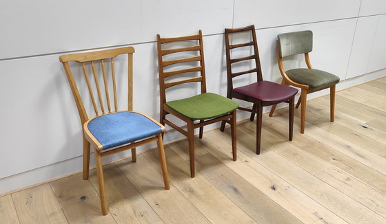 Image 1 of 4x Mid Century Danish Chairs