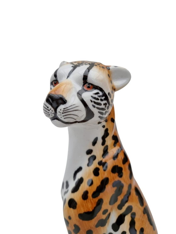 Image 1 of Panther leopard porcelain