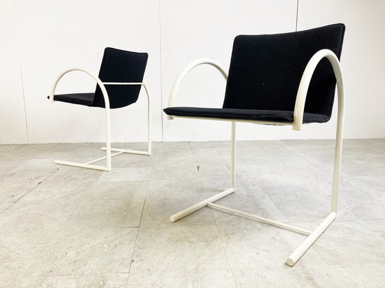 Image 1 of 6x Metaform Postmodern cirkel dining chairs