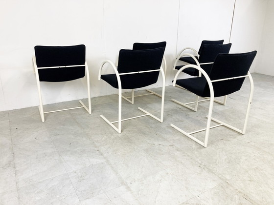 Image 1 of 6x Metaform Postmodern cirkel dining chairs