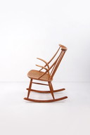Illum Wrapso and Niels Eilersen rocking chair