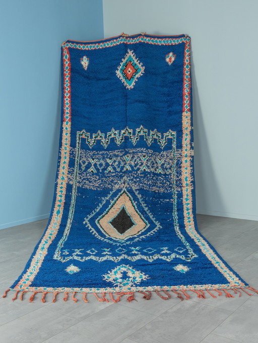 vintage Boujad berber rug 165 x 410 cm