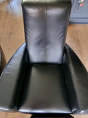 Gerard v d Berg 2 fauteuils Longa + pouf