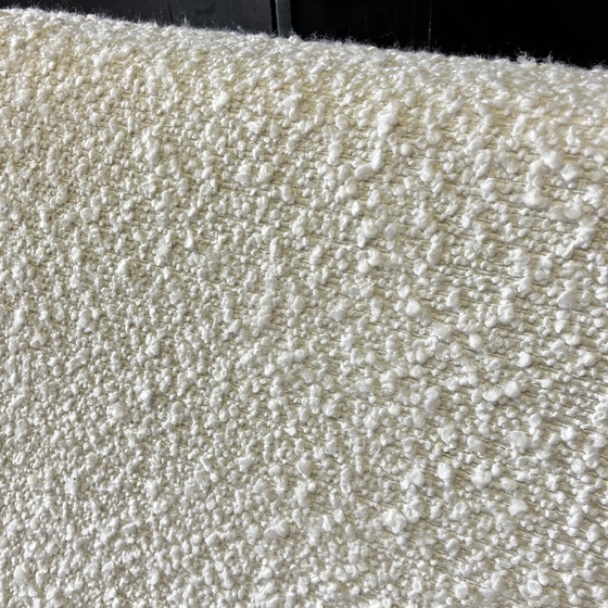 Image 1 of 2x poltrone vintage con bouclé bianco sporco