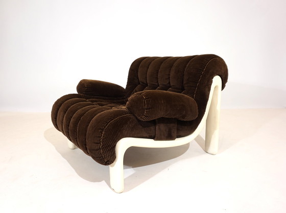 Image 1 of Cord modular sofa with 5 elements, 1970