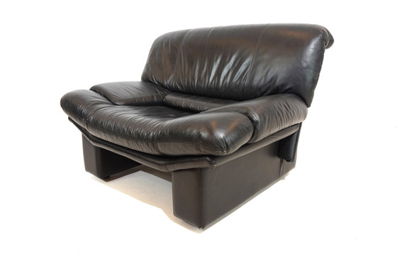 Image 1 of Nicoletti Salotti Ambassador leather armchair set of 2 for Avanti