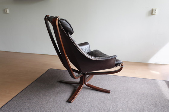 Image 1 of 2x Vatne Møbler Sigurd Ressell Highback chairs