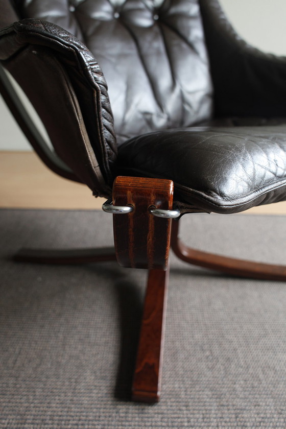 Image 1 of 2x Vatne Møbler Sigurd Ressell Highback chairs