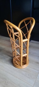 Portaombrelli vintage in rattan