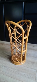 Portaombrelli vintage in rattan