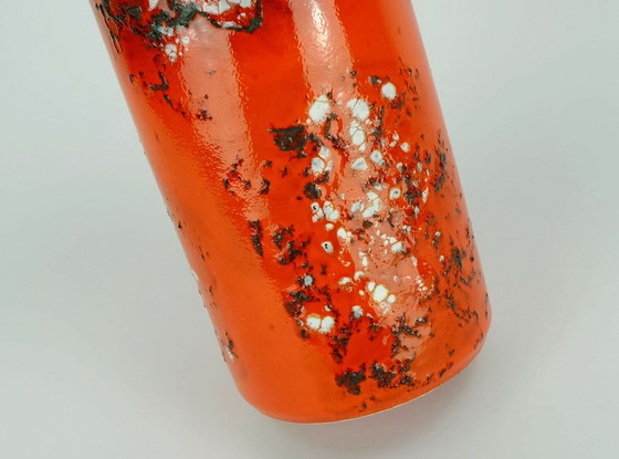 Image 1 of duemler & breiden vase en ceramique du milieu du siecle modele 172/25 fat lava