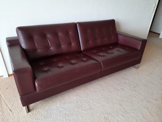 Image 1 of Leolux cuno sofa set with 2 bijpasse