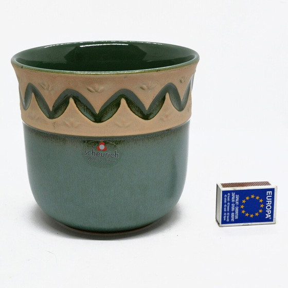 Image 1 of Vintage rustic ceramic pot by Scheurich Keramik, Germany 1980s