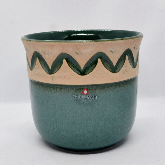 Image 1 of Vintage rustic ceramic pot by Scheurich Keramik, Germany 1980s