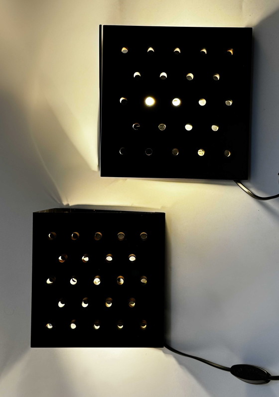 Image 1 of Set Of Two 'Clair Obscur' Wall Lights (Model C-1516) - Raak Amsterdam