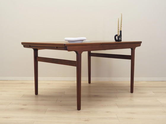 Image 1 of Walnut Table, Danish Design, 1960S, Designer: Johannes Andersen
