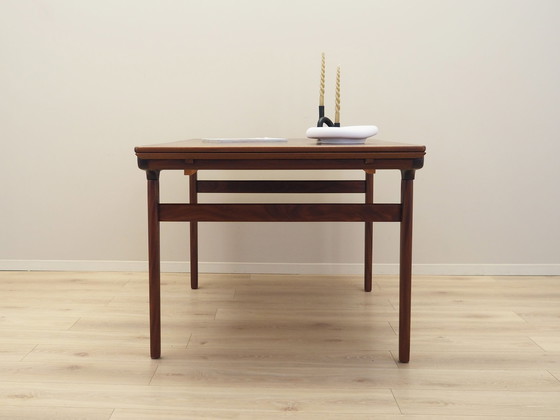 Image 1 of Walnut Table, Danish Design, 1960S, Designer: Johannes Andersen