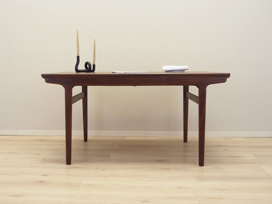 Image 1 of Walnut Table, Danish Design, 1960S, Designer: Johannes Andersen
