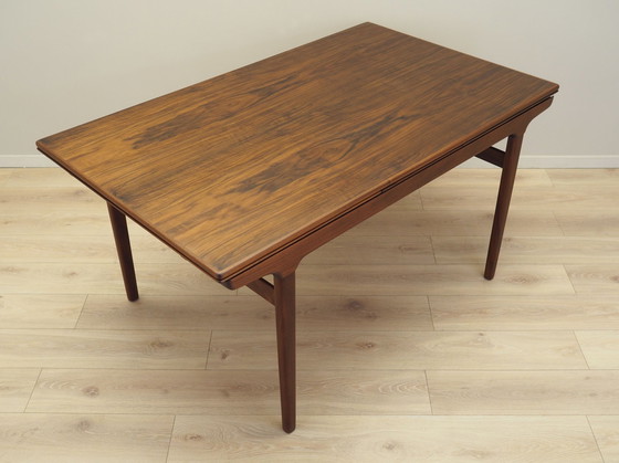 Image 1 of Walnut Table, Danish Design, 1960S, Designer: Johannes Andersen