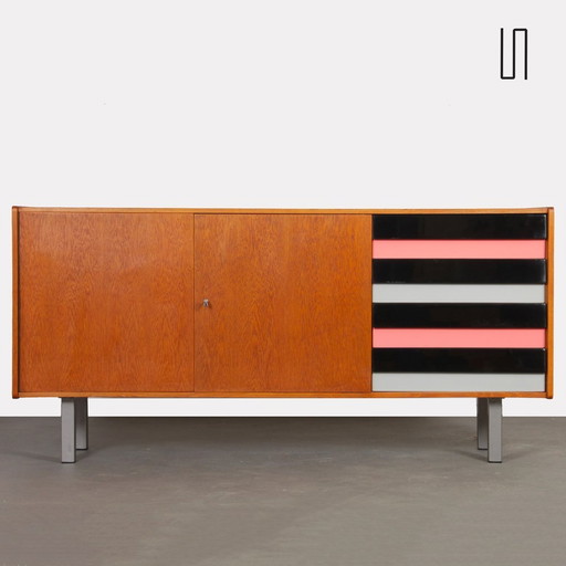 Oak sideboard by Jiri Jiroutek, Model U-460, 1960