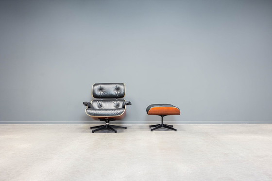 Image 1 of Eames Lounge Chair + Ottoman