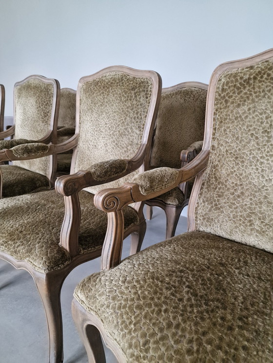 Image 1 of 8x Louis Xv Chairs