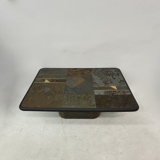 Image 1 of Brutalist Coffee Table Natural Stone , 1970’S