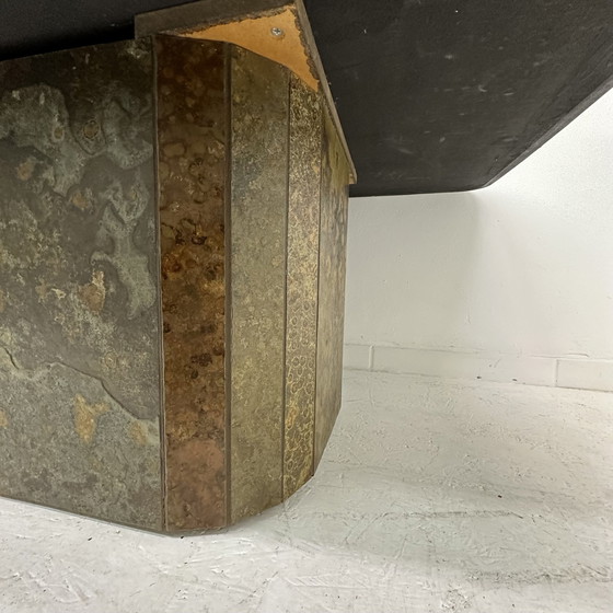 Image 1 of Brutalist Coffee Table Natural Stone , 1970’S