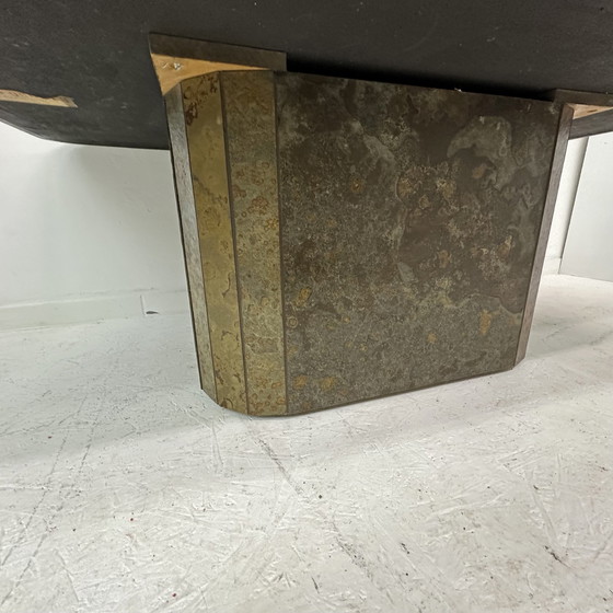 Image 1 of Brutalist Coffee Table Natural Stone , 1970’S