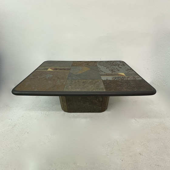 Image 1 of Brutalist Coffee Table Natural Stone , 1970’S