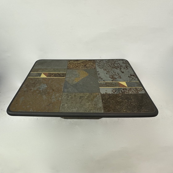 Image 1 of Brutalist Coffee Table Natural Stone , 1970’S