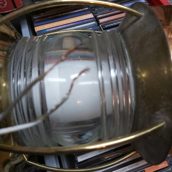 Image 1 of Lampada da nave vintage in rame